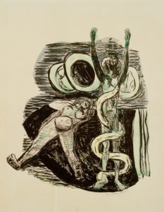 Pád člověka od Max Beckmann