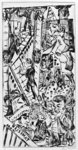 Tamerlán od Max Beckmann