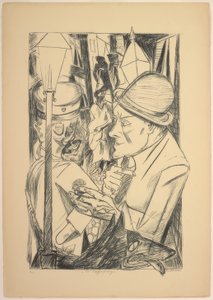 The Way Home, deska dva od Die Hölle od Max Beckmann