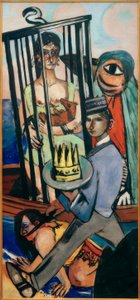 Pokušení (Pokušení svatého Antonína) od Max Beckmann