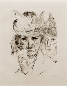 Plačící žena od Max Beckmann