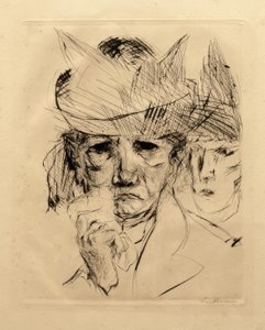 Plačící žena od Max Beckmann
