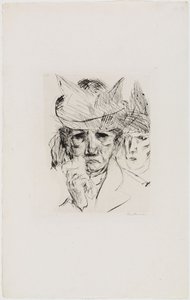 Plačící žena od Max Beckmann