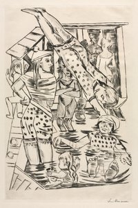 Dámská koupel od Max Beckmann