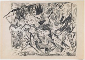 deska 4: Martyrium od Max Beckmann