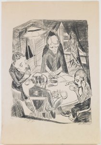 deska 5: Hlad od Max Beckmann