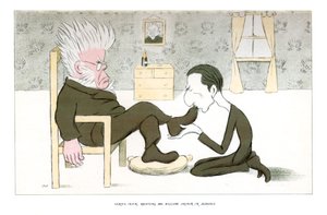 Henrik Ibsen, Přijetí pana Williama Archera na audienci, 1904.
