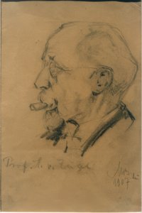 Portrét Heinricha von Reina od Max Bergmann