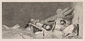 A Glove: Anxieties, 1880. od Max Klinger