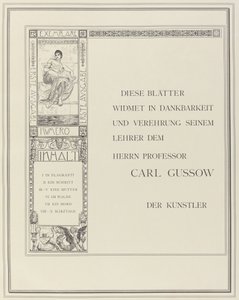 Obětavost od Max Klinger