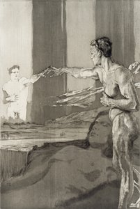 Der Philosophe (Filozof), číslo 3 od Max Klinger