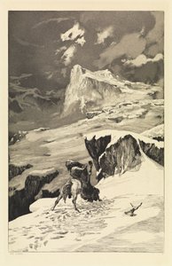 Bojující kentauři (Intermezzi, Opus IV, list 5) od Max Klinger