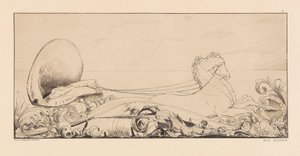Opus VI, z Parafráze o nalezení rukavice, 1881. od Max Klinger