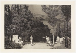 Pyramus a Thisbé III (Záchrany ovidiovských obětí, opus II, list 4)