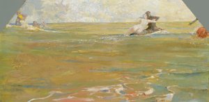 Mořští bohové v oceánu od Max Klinger