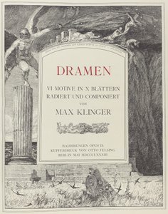 Titulní strana od Max Klinger