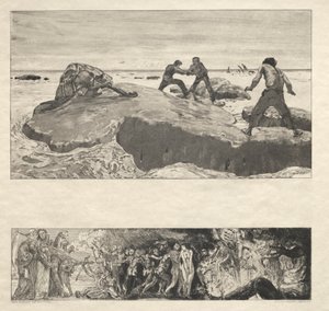 Vom Tode I, (Opus II, 1889) No. 2 od Max Klinger