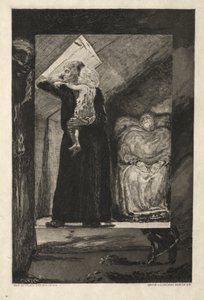 Vom Tode I, (Opus II, 1889) No. 9 od Max Klinger