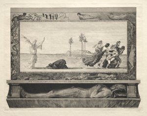 Vom Tode I, Opus II, 1889 č. 10. od Max Klinger