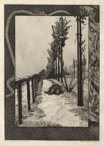 Vom Tode I, Opus II, 1889 č. 4. od Max Klinger