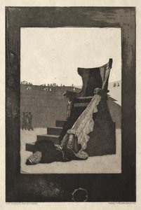 Zde je Tode I, Opus I, 1889 No. 6. od Max Klinger