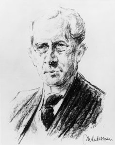 Arno Holz / lit. Max Liebermann od Max Liebermann