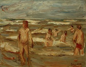 Chlapec koupání od Max Liebermann