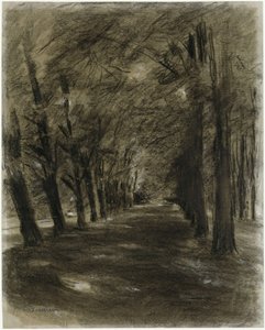 Alej stromů od Max Liebermann