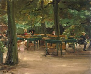 Pivní zahrádka, 1905 od Max Liebermann
