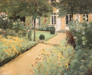 Berlin-Wannsee, Max Liebermann, kuchyňská zahrada u vily od Max Liebermann