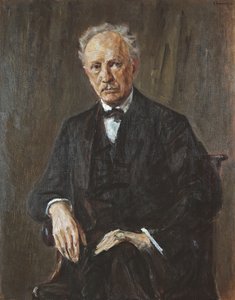 Portrét Richarda Strausse od Max Liebermann