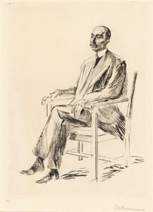 Starosta Dr. Burchard od Max Liebermann