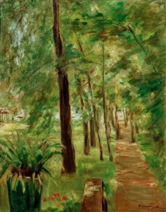 Březová alej v zahradě Wannsee na východ od Max Liebermann