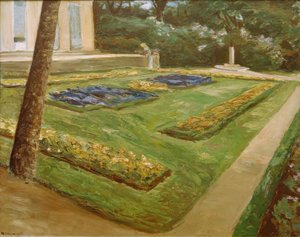 Květinová terasa v zahradě Wannsee na severozápad od Max Liebermann