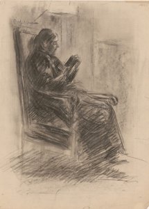 Umělcova manželka od Max Liebermann