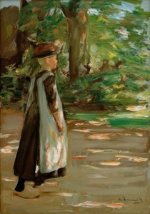 Chodící dívka od Max Liebermann