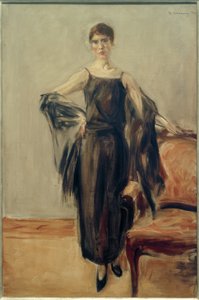 Genia Levine, stojící od Max Liebermann