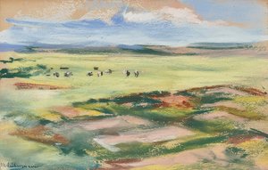 Za dunami od Max Liebermann