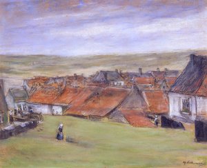 Krajina v Katwijku od Max Liebermann