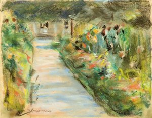 M.Liebermann, Kvetoucí zahrada od Max Liebermann