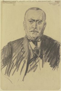 Portrét muže od Max Liebermann