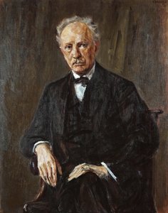 Portrét skladatele Richarda Georga Strausse 1864-1949, 1918. od Max Liebermann