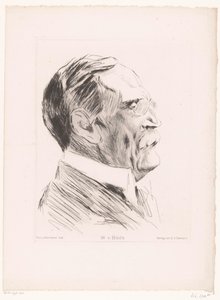 Portrét Wilhelma von Bode W.v.Bode (název na objektu) od Max Liebermann