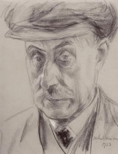 Autoportrét od Max Liebermann
