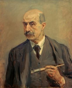 Autoportrét štětcem od Max Liebermann