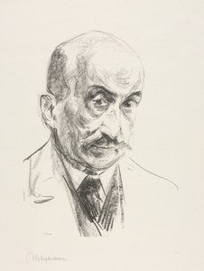 Autoportrét, 1921. od Max Liebermann