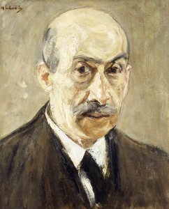Autoportrét, od Max Liebermann