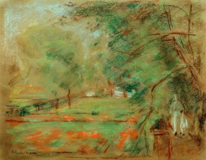 Procházka po zahradě u Wannsee od Max Liebermann