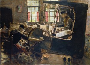 Tkadlec od Max Liebermann