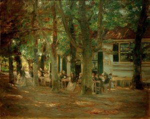 Penzion v Overveen od Max Liebermann